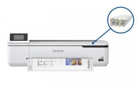 Плоттер Epson SureColor SC-T3100N (без стенда) с ПЗК и чернилами