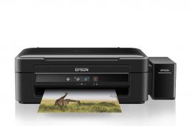 МФУ Epson L382 с оригинальной СНПЧ и чернилами INKSYSTEM 70 мл (Уценка)