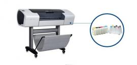 Плотер HP DesignJet T610 з СБПЧ та чорнилом