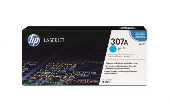 изображение Оригінальний картридж HP 307A Cyan