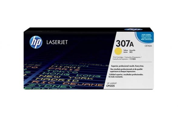 изображение Оригінальний картридж HP 307A Yellow