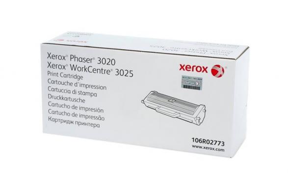 изображение Оригінальний картридж Xerox Phaser 3020/WC3025 Black