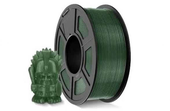 изображение Пластиковая нить SUNLU PETG Army Green Filament 1.75мм, 1кг