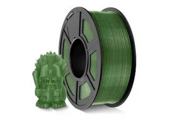 изображение Пластикова нитка SUNLU PETG Olive Green Filament 1.75мм, 1кг