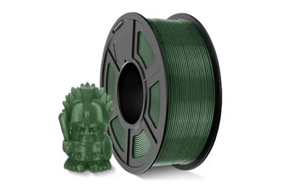 изображение Пластикова нитка SUNLU PETG Camouflage Green Filament 1.75мм, 1кг