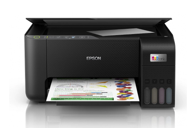 фото МФУ Epson L3270 с оригинальной СНПЧ и чернилами