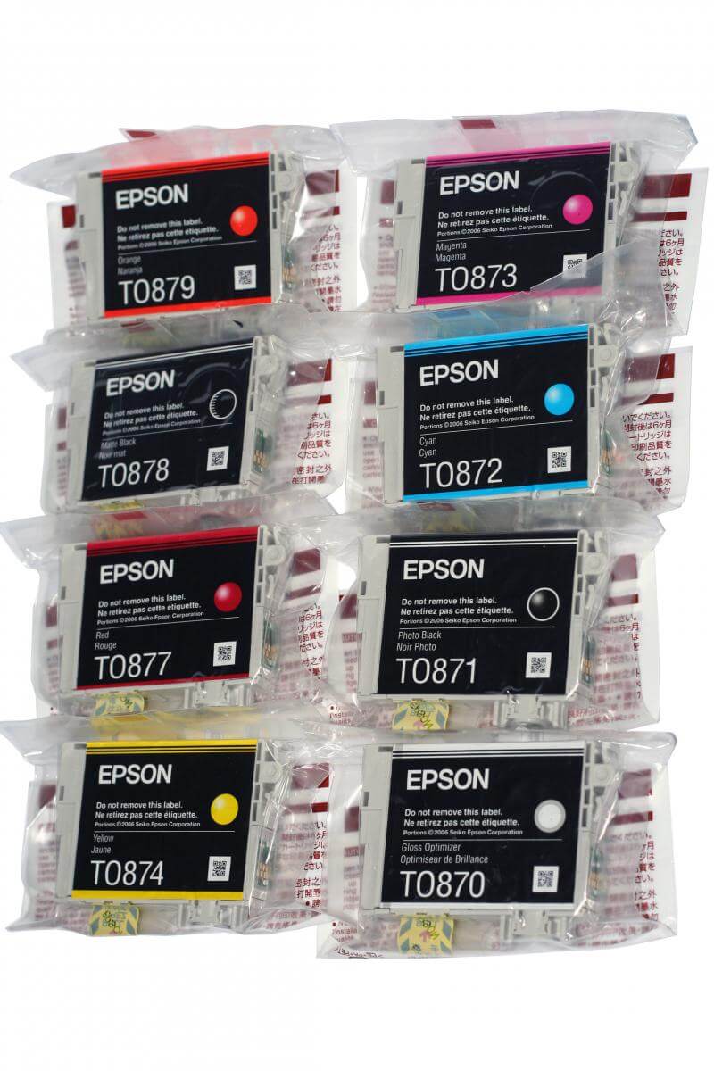 

Комплект картриджей Epson t0871, t0872, t0873, t0874, t0877, t0878, t0879